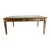 Gold & Mirrored Dining Table For Sale