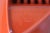 Mid 20th Century Vintage Bright Orange Melamine Boomerang Ashtray For Sale - Image 5 of 8