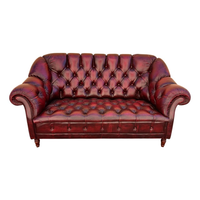 Sofa in Fan Leather For Sale