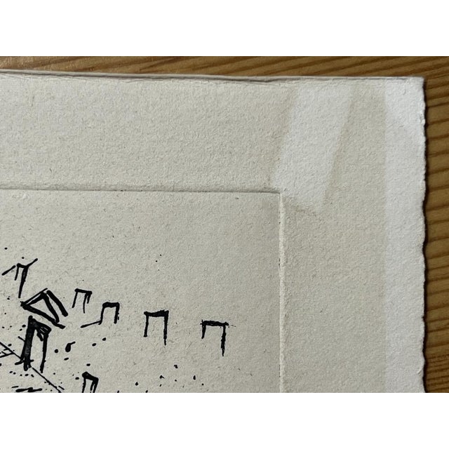 Modern Salvador Dalí, Les Cavaliers Bleus, 1969, Engraving For Sale - Image 3 of 6