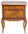 A lovely French Louis XV - XVI Transition style bedside cabinet (nightstand or end table). circa 1940s Hand-crafted in...