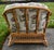 Braxton Culler Rattan Wicker Lounge Accent Chair & Ottoman Set Coastal Boho For Sale - Image 12 of 16
