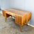 Vintage Desk in Walnut with Glass Top, 1950s For Sale - Image 6 of 14