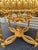 French Vintage Louis XV Luxury Handmade Giltwood Marble top End Table- set of 2 For Sale - Image 3 of 6