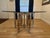 Beige 1990s Unmarked McGuire Organic Modern Bamboo & Rattan Circular Dining Table With Glass Top For Sale - Image 8 of 12