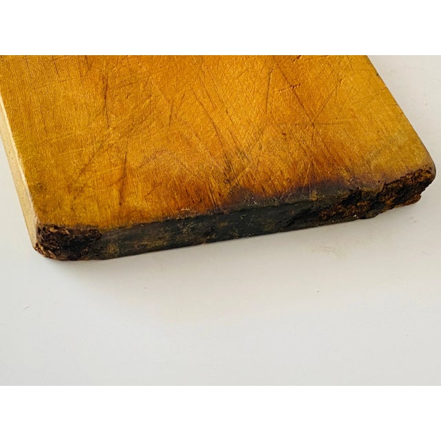 20th Century French Brown Wooden Chopping Board For Sale - Image 6 of 11