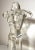 Figurative 1990s Large Luigi Moro Hand Blown Clear Glass Nude Man Torso Bust Sculpture Statue Art For Sale - Image 3 of 15