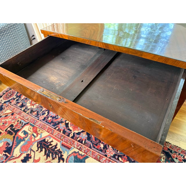Tan Biedermeier Chest of Drawers For Sale - Image 8 of 12