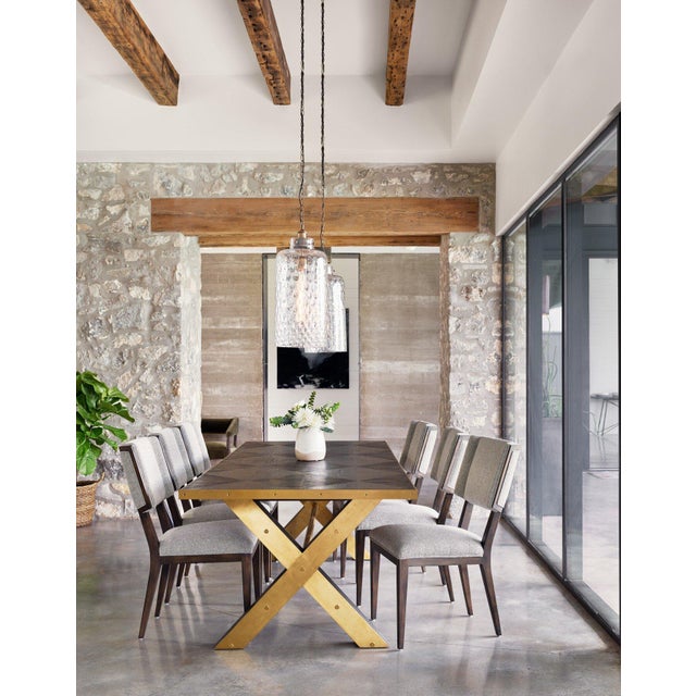 Contemporary Four Hands Jax Dining Chair - Honey Wheat For Sale - Image 3 of 12