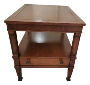 1960s Drexel Vintage Mahogany Side End Table