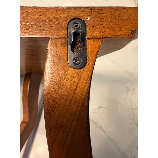 Global Views Sculptural Wood Wall Bracket Display Shelf For Sale - Image 9 of 10