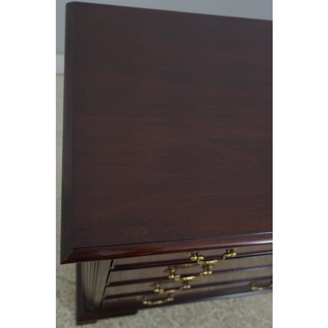 Henkel Harris Mahogany 9 Drawer Dresser For Sale - Image 14 of 18