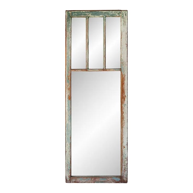 1940s Window Frame Mirror For Sale