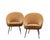 Mid-Century Modern Set of Sand-Colored Velvet Armchairs by Federico Munari, 1950s For Sale - Image 3 of 7