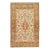 Rust Handmade Persian Mahal Wool Rug Featuring an Allover Floral Pattern For Sale