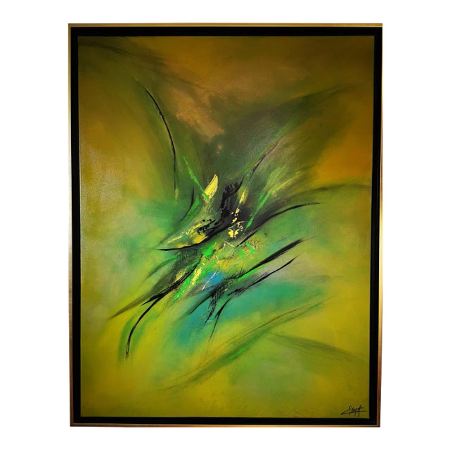 Elodie Dollat, Bahiragata, 2018, Acrylic on Canvas For Sale