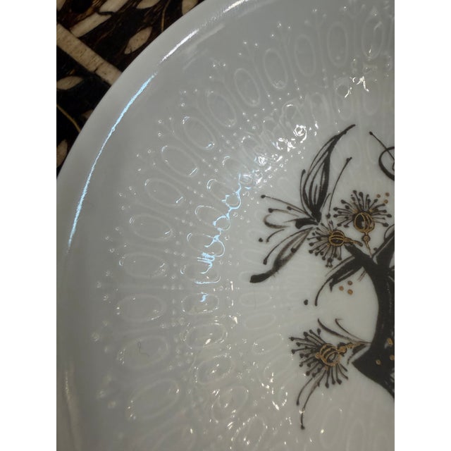 White Rosenthal Porcelain Classic Rose Collection Basket Motif Small Serving Bowls Set of 4 For Sale - Image 8 of 10