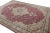 Rug & Kilim Antique Bulgarian Rug, Tabriz Style Floral Medallion in Burgundy - Rug & Kilim For Sale - Image 4 of 8
