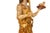 German or Austrian Polychromed Statue Sculpture of Saint John the Baptist For Sale - Image 11 of 18
