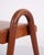 Teak Stool with Leather Seat by Vilhelm Lauritzen for Fritz Hansen, 1945 For Sale - Image 10 of 12