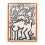 Keith Haring, Fight Aids Worldwide Lithograph, Pop Art, Estate Signed, Edition 583/1000, 1990 For Sale