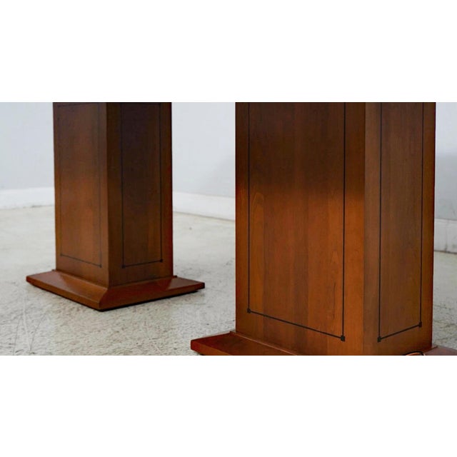 74-144 Inch Solid Cherry American Made Conference Room Table, Boardroom Table For Sale - Image 12 of 16