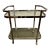 1970s Chrome & Glass Serving Trolley For Sale