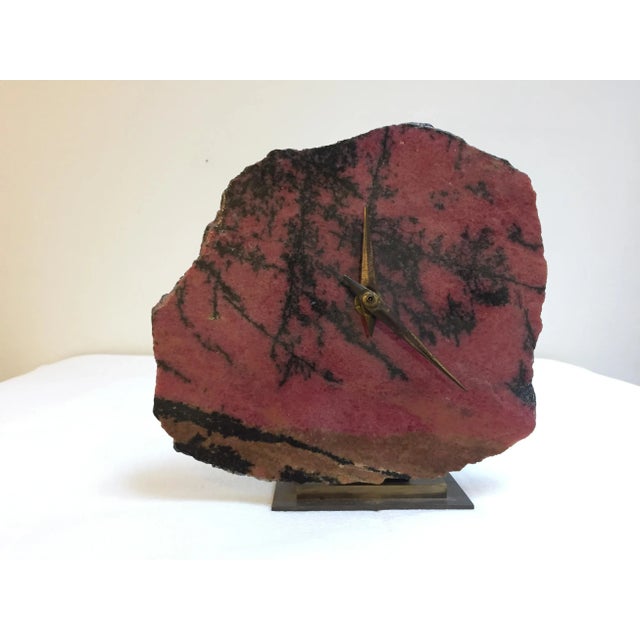 The clock works with a battery. This piece has an attribution mark, I am sure that it is completely authentic and take...