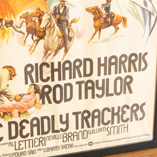 British Quad Black Belt Jones / Deadly Trackers Poster, 1973 For Sale - Image 9 of 13