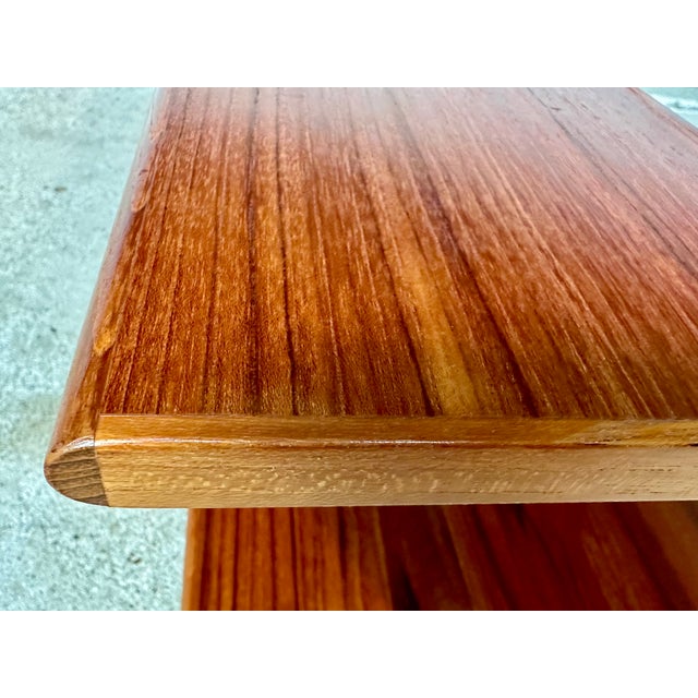 1960s Minimalist Teakwood Wall Shelf, Germany, 1960s For Sale - Image 5 of 15