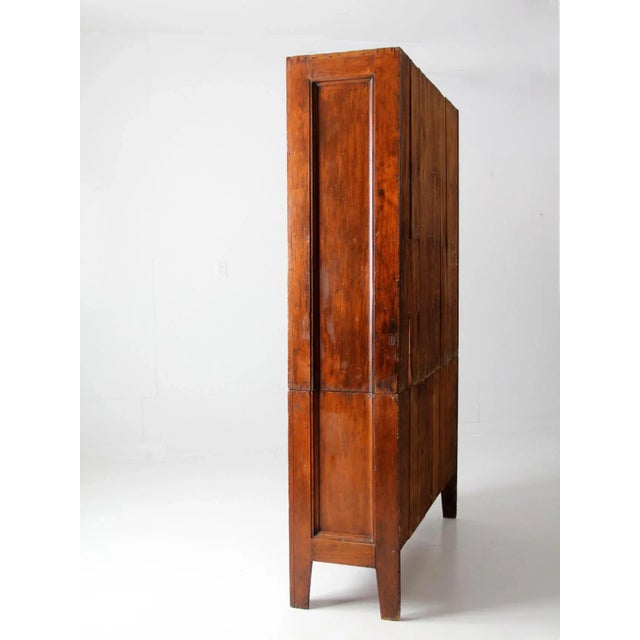 Antique Primitive Cabinet For Sale - Image 4 of 13
