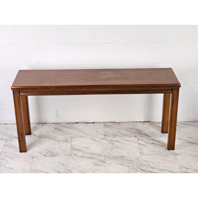 Lane Furniture Mid Century Console Table by Lane For Sale - Image 4 of 6
