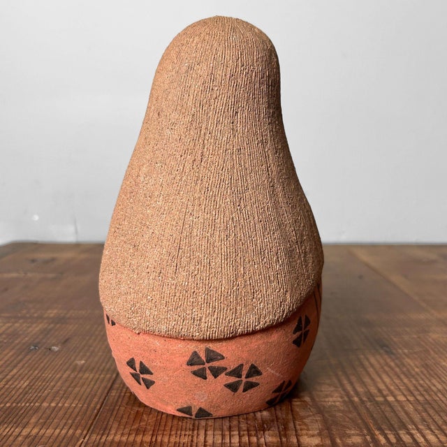 Terracotta Kokeshi Dolls, Japan, 1960s, Set of 2 For Sale - Image 15 of 17