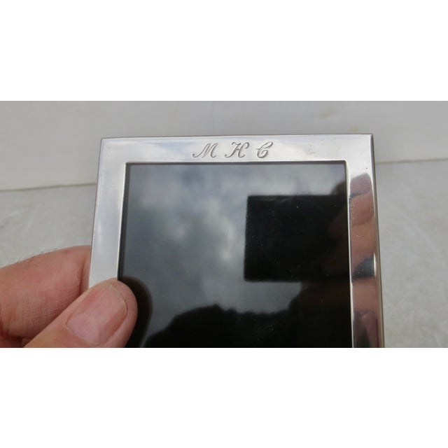 Modern Tiffany Sterling Silver Frame For Sale - Image 3 of 4
