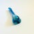 MCM Striped Blue Swung Glass Vase For Sale - Image 10 of 10