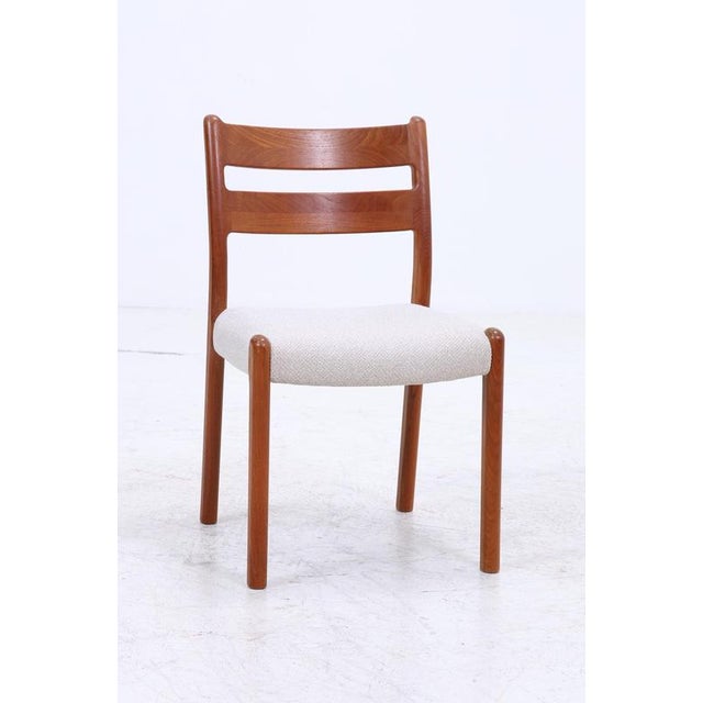Mid-Century Danish Teak Chairs from EMC Møbler, Set of 4 For Sale - Image 5 of 14