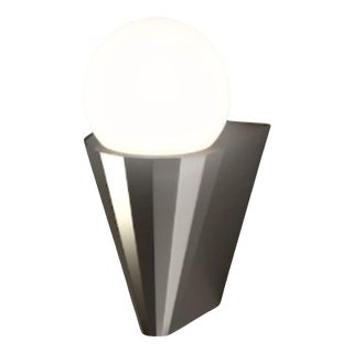 Ip Cornet Polished Graphite Wall Light by Emilie Cathelineau For Sale
