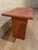 Mid-Century Modern 1970s Mid-Century Raffia Covered Side Table For Sale - Image 3 of 6