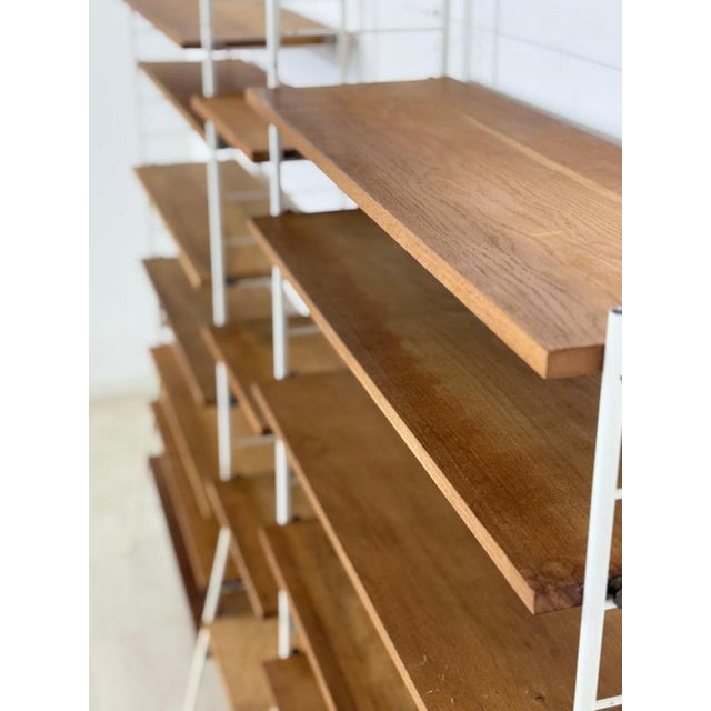 Brown Large Vintage Modular Sybille Classic Shelving System, 1960s For Sale - Image 8 of 13
