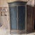 Vintage Full Length Teal Wicker Wardrobe For Sale - Image 18 of 18