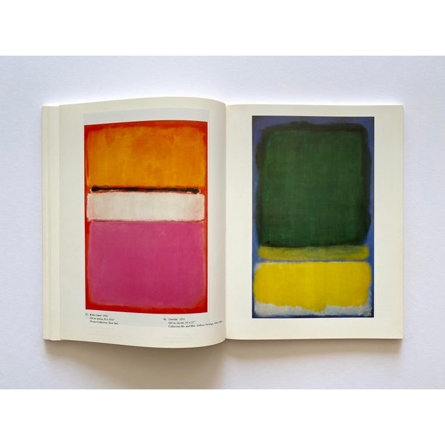 " Mark Rothko 1903 - 1970 " a Retrospective " Vintage 1979 First Edition Abstract Expressionist Lithograph Print Exhibition Art Book For Sale In Kansas City - Image 6 of 12