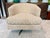 Contemporary Lexington Upholstery Graves Chair Custom Fabric Grade 1,Polished Brass For Sale - Image 3 of 7