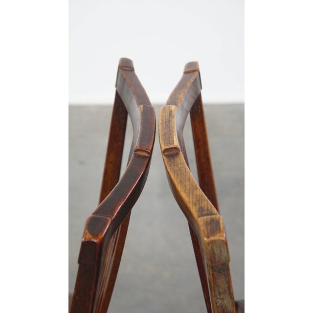 Dutch Leather Dining Room Chairs, Set of 6 For Sale - Image 18 of 18