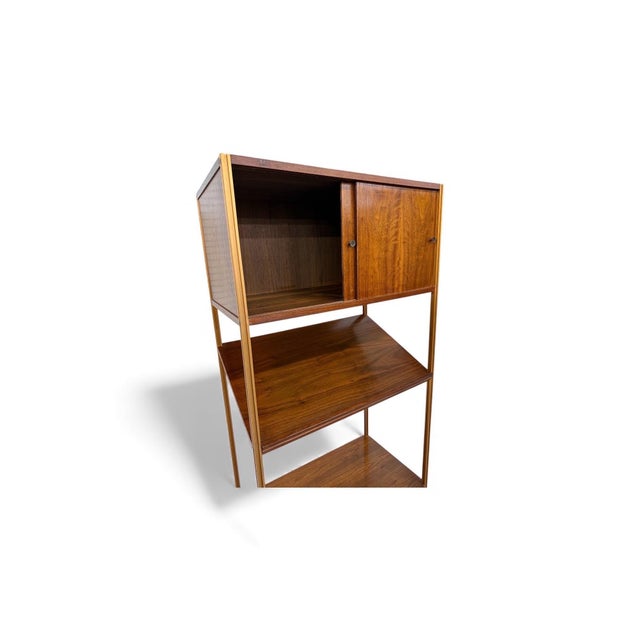 Mid-Century Modern McCobb Style Walnut Shelving Units - Set of 2 For Sale In Philadelphia - Image 6 of 9