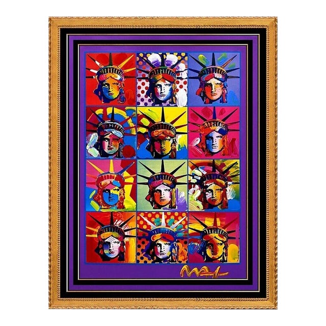 Liberty and Justice for All, Peter Max For Sale