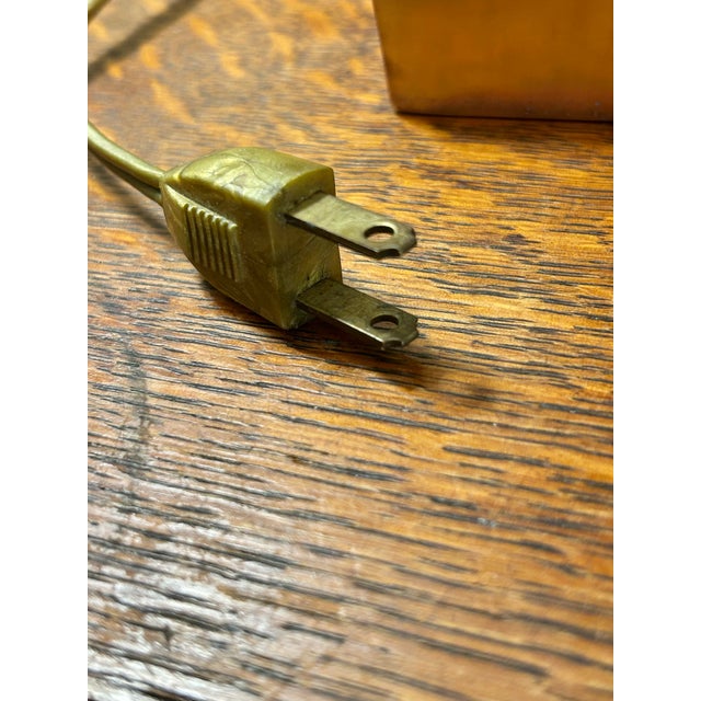 Mid-Century Italian Neoclassical Emerald Glass Urn Lamps, Likely Empoli Glass, Circa 1955-1965 - A Pair For Sale - Image 12 of 12