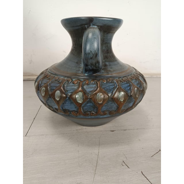 Vintage Ceramic Vase from Jean De Lespinasse, 1950s For Sale - Image 3 of 13