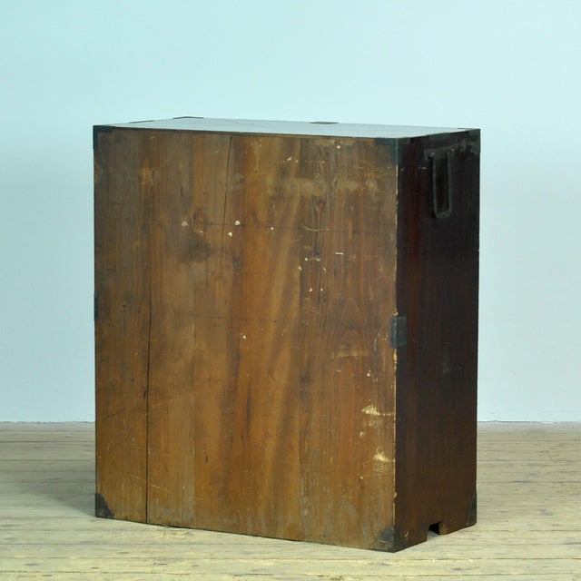Japanese Tansu Chest of Drawers, 1890 For Sale - Image 10 of 11