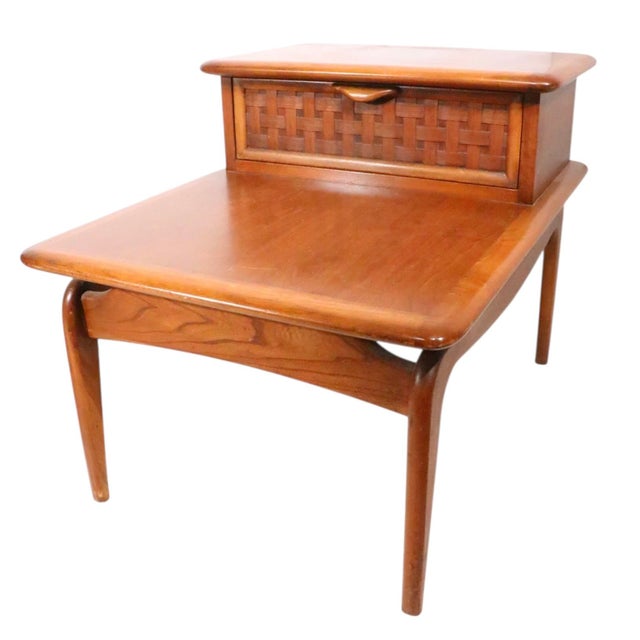 Mid 20th Century Mid 20th Century Lane Perception End Tables by Warren Church - Set of 2 For Sale - Image 5 of 17