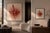 A botanical form appears as both presence and disappearance, its outline softened, interrupted and partially absorbed into...